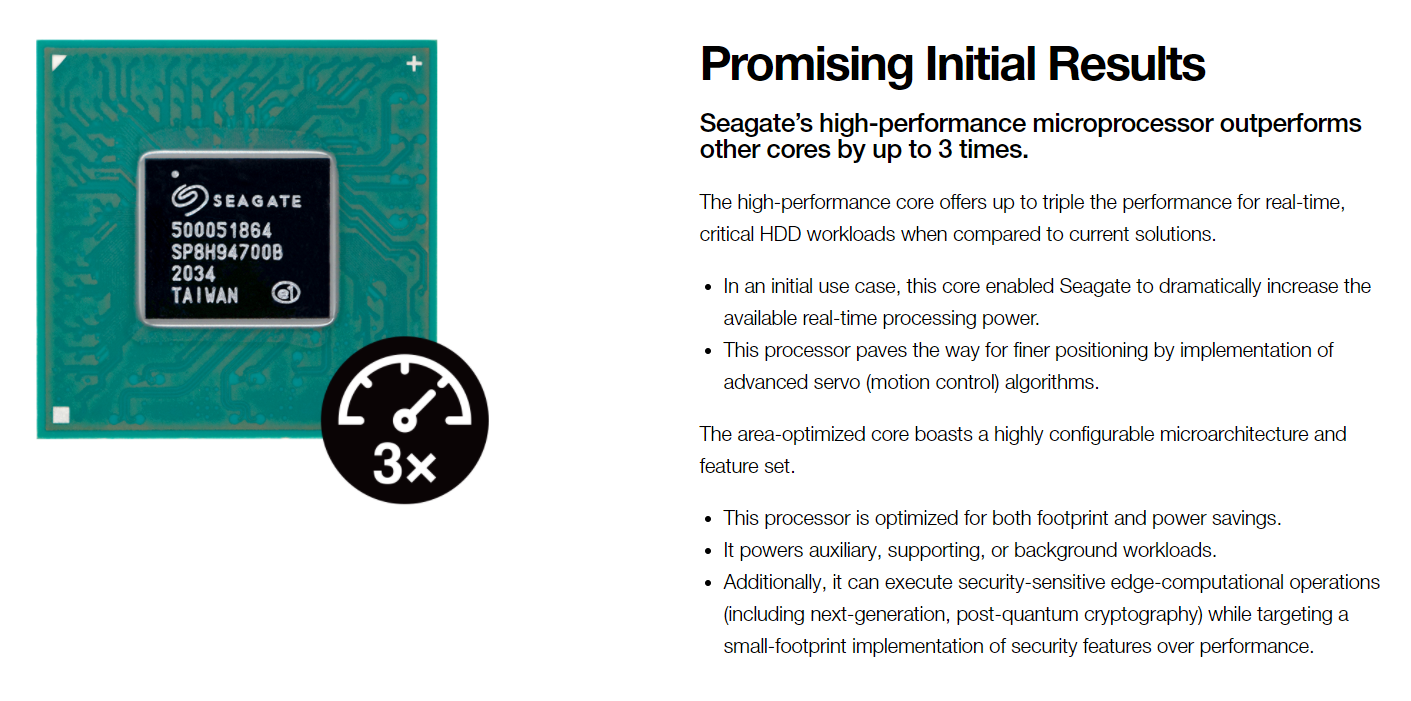 seagate risc-v performance enhancement